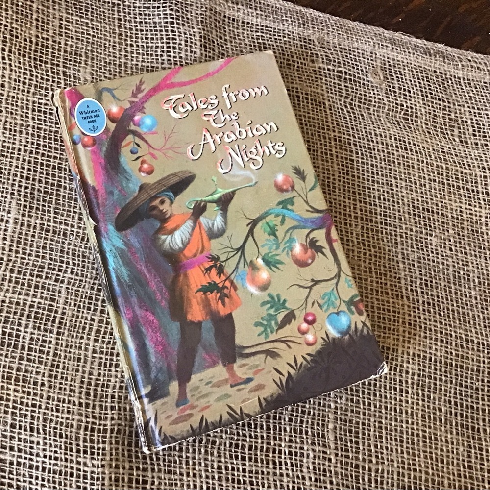 Vintage 1965 hardcover book TalesFrom The Arabian Nights.